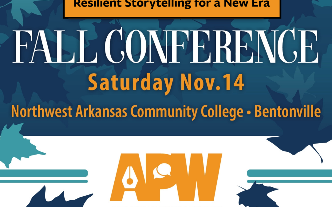 The Arkansas Press Women 2026 Fall Conference will be held Nov. 14 at NorthWest Arkansas Community College in Bentonville.